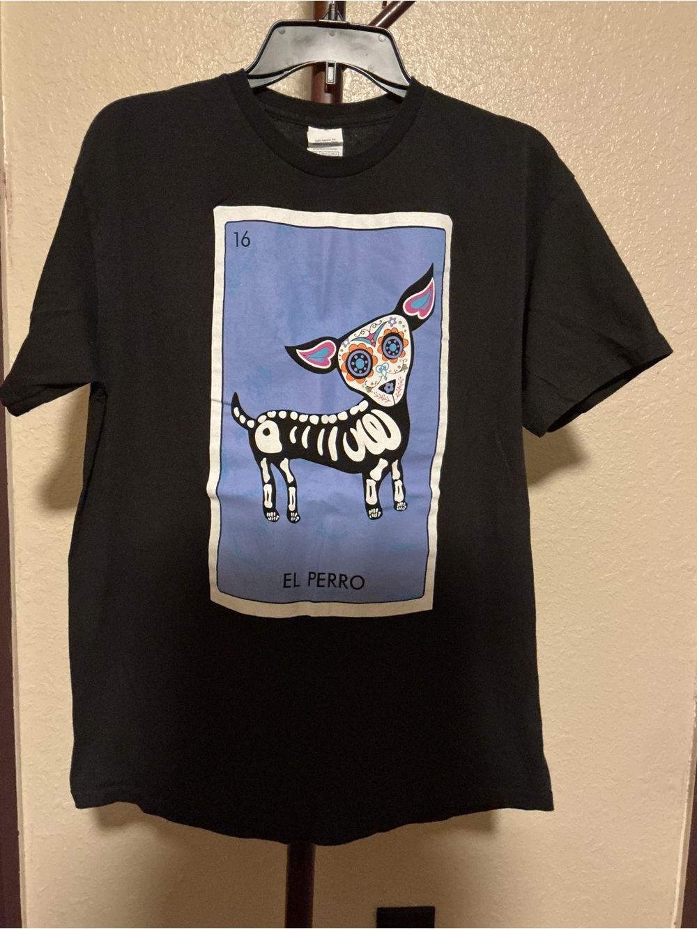 Lotería shirt dog